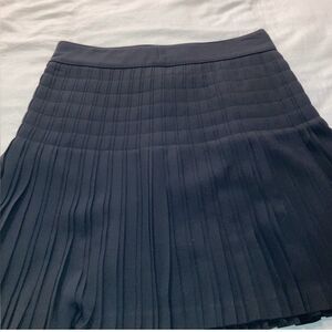 J.crew navy mini pleated skirt size 4